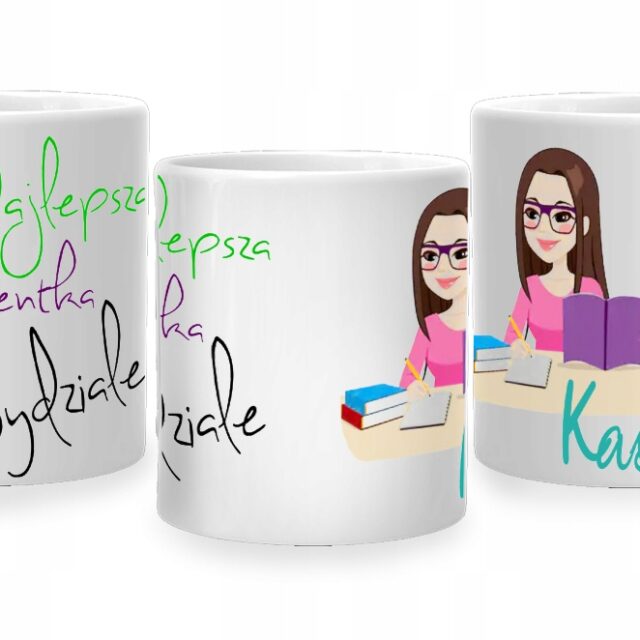 Kubek - Najlepsza Studentka na wydziale + dowolne imię