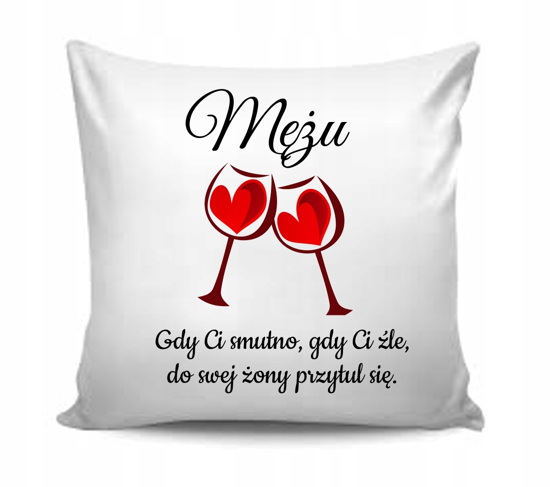Poduszka satynowa - dla Męża