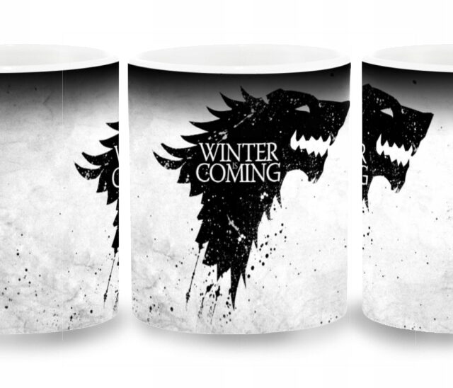 Kubek magiczny - Gra o Tron - Game of Thrones - Winter is Coming