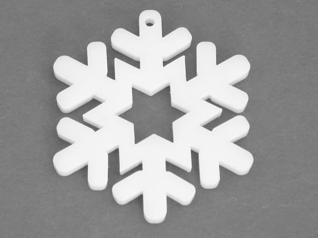 Śnieżynka - ozdoba świąteczna, 25 cm