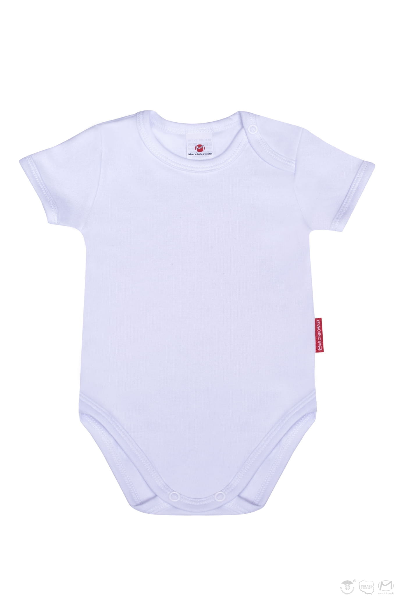 BIAŁE body niemowlęce rozm.56-92 cm