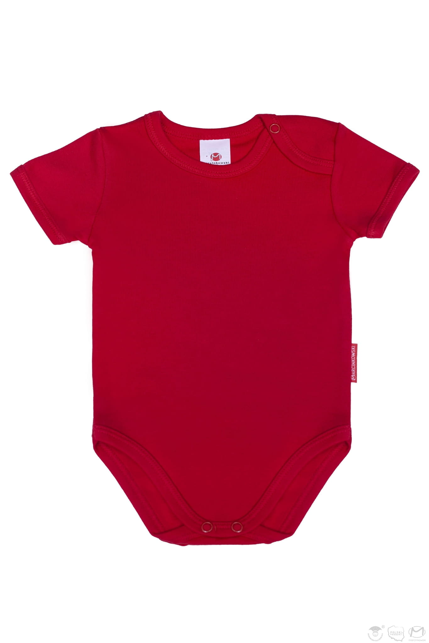 CZERWONE body niemowlęce rozm.56-92 cm