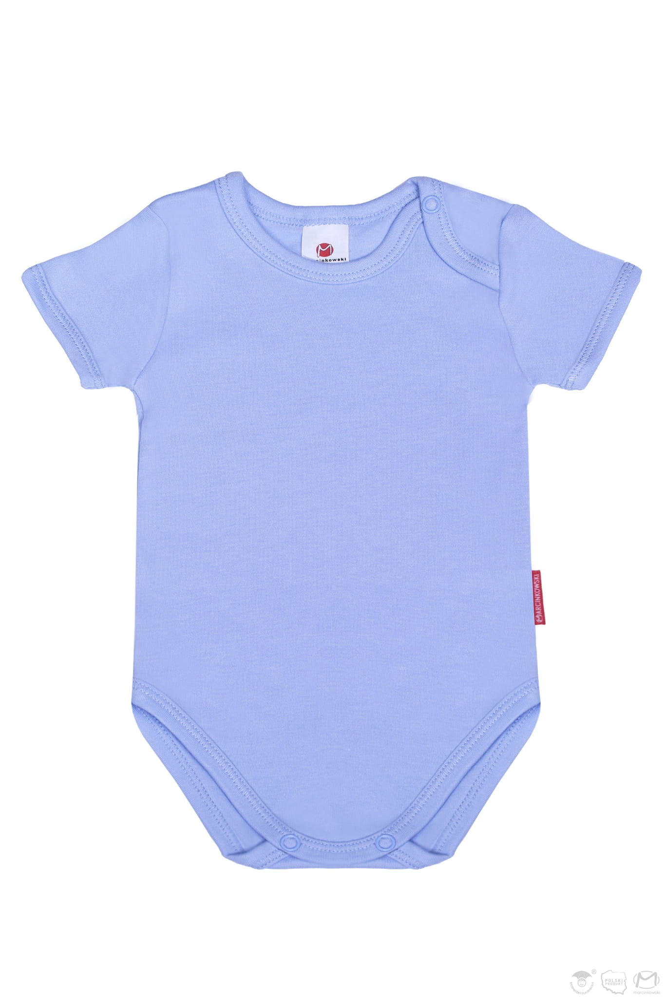 NIEBIESKIE body niemowlęce rozm.56-92 cm