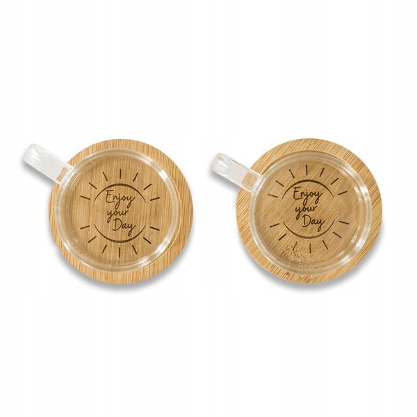 Zestaw 2 szklanek do kawy ze szkła borokrzemowego - 125 ml - obrazek 2