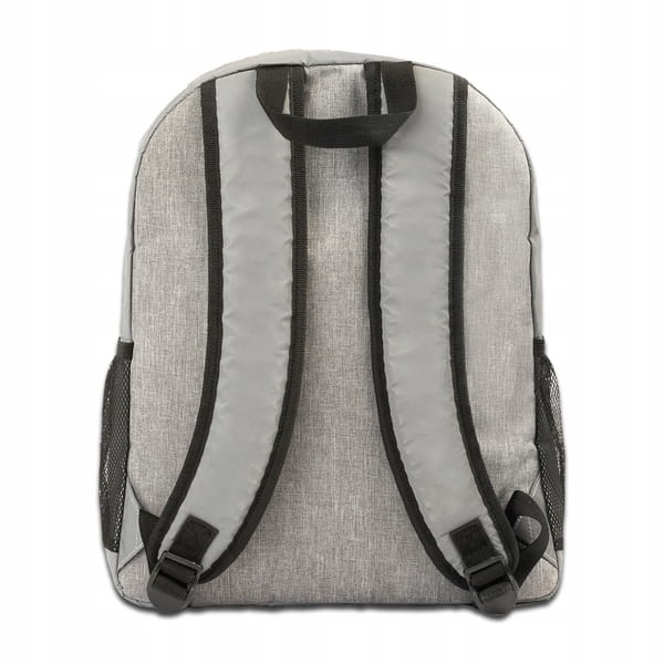 Plecak odblaskowy na laptop - srebrny - obrazek 2