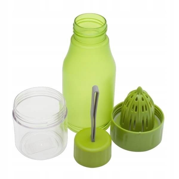 Bidon z wyciskarką do soków - 600 ml - delight zielony - obrazek 2