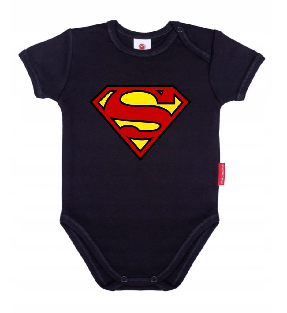 Body - Superman - 62 cm - różne kolory - obrazek 2