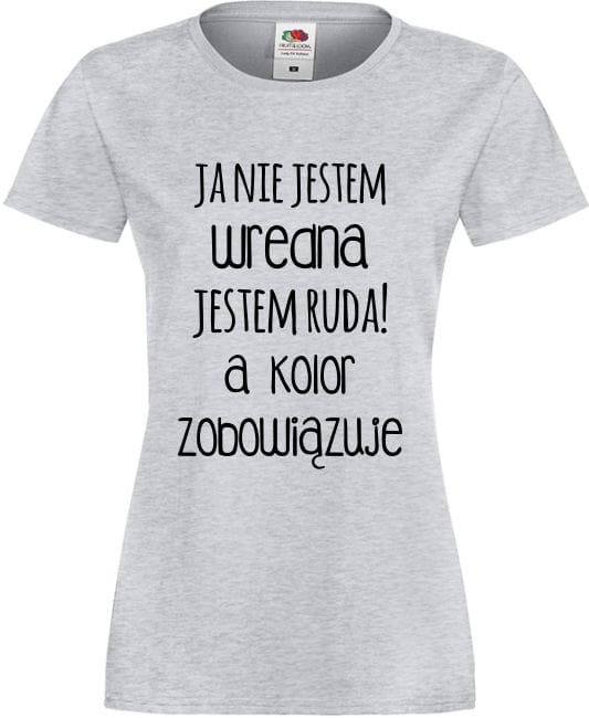 Koszulka damska - Nie jestem wredna.. - obrazek 2