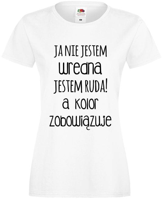 Koszulka damska - Nie jestem wredna..