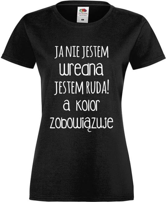 Koszulka damska - Nie jestem wredna.. - obrazek 3
