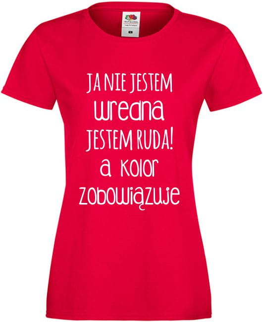 Koszulka damska - Nie jestem wredna.. - obrazek 5