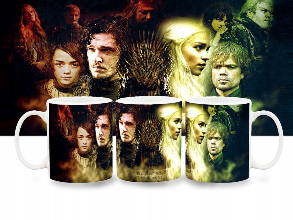 Kubek magiczny - Gra o Tron - Game of Thrones + Kartonik