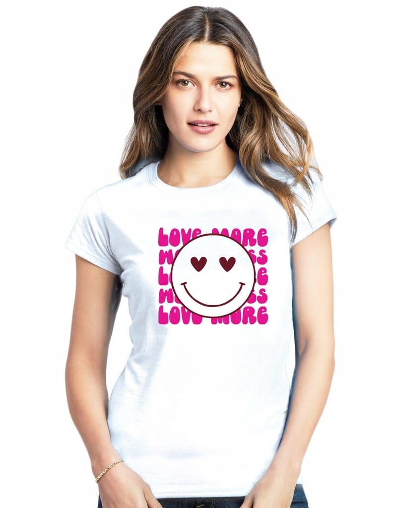 Koszulka damska - Love More - obrazek 2