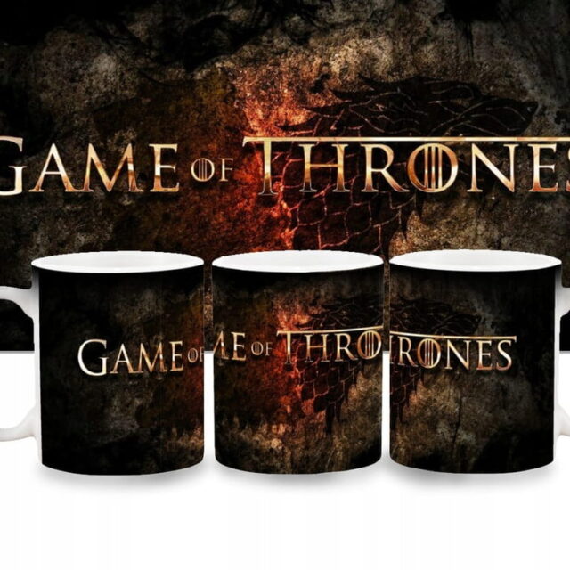 Kubek magiczny - Gra o Tron - Game of Thrones - Winterfell + Kartonik