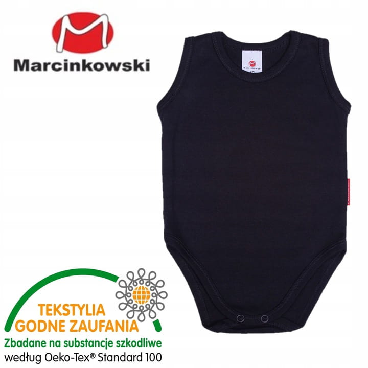 Wyprzedaż! czarne body 74 cm OKAZJA! - obrazek 3