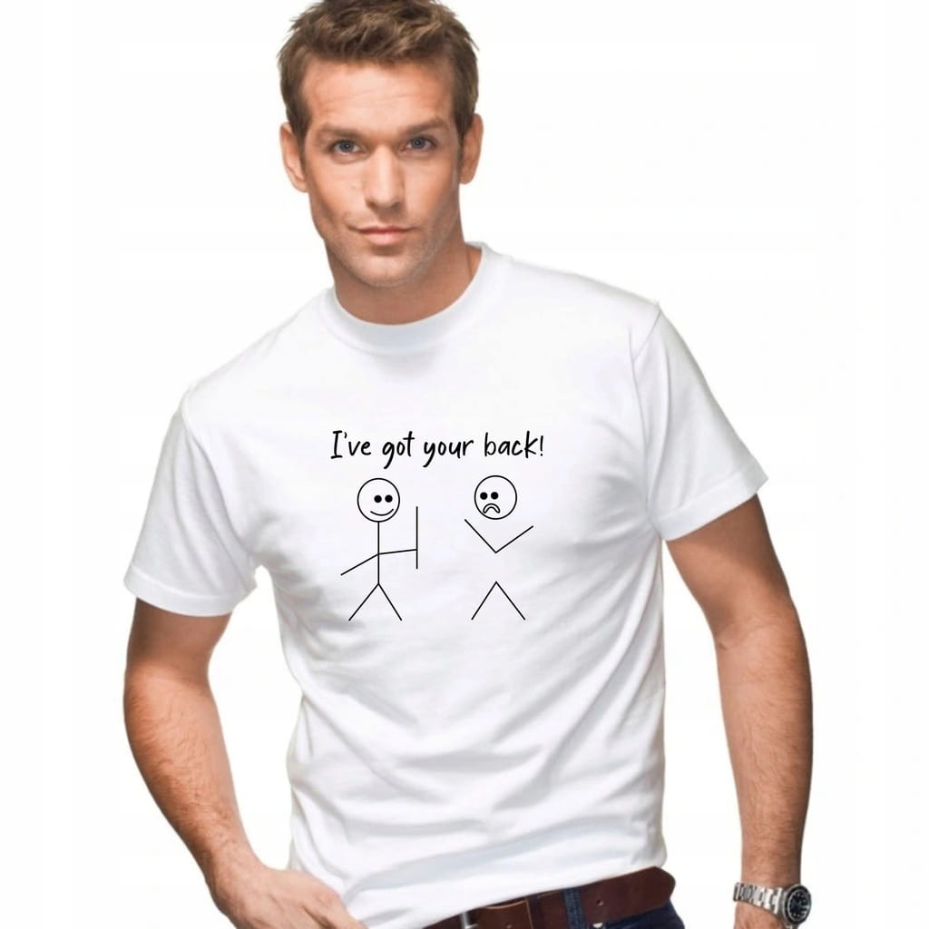 Koszulka męska - I've got Your back! - obrazek 2