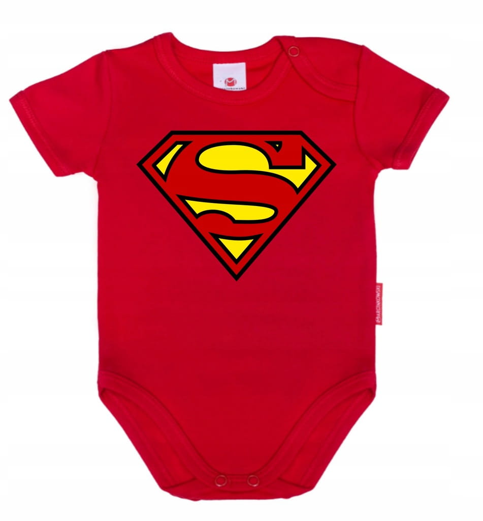 Body - Superman - 74 cm - różne kolory