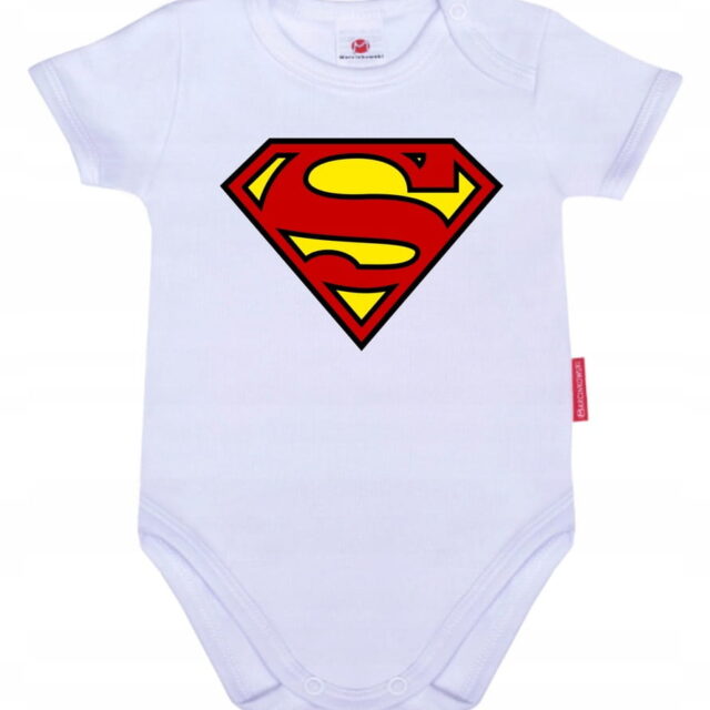 Body - Superman - 62 cm - różne kolory