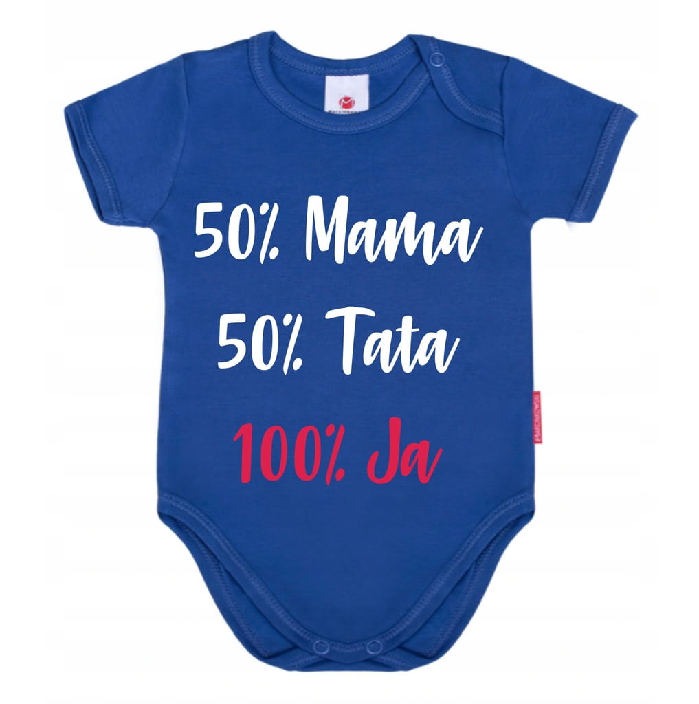 Body niemowlęce 50% mamy 50% taty KOLORY 86cm - obrazek 6