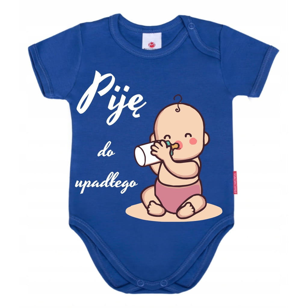 Body niemowlęce 86 cm PIję do upadłego KOLORY
