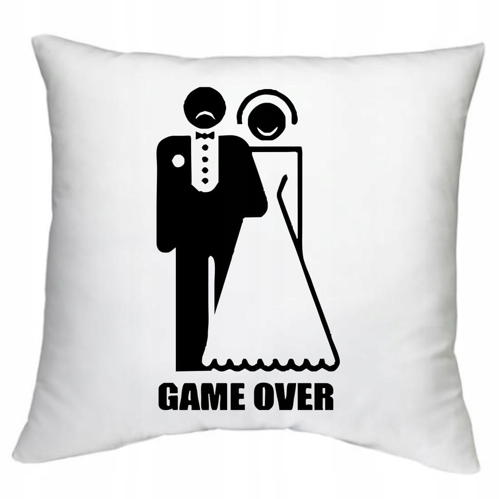 Poduszka na wieczór kawalerski - Game over