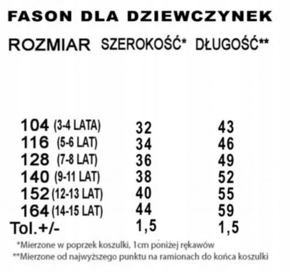 Koszulki - Zestawy Rodzinne - różne kolory - obrazek 7