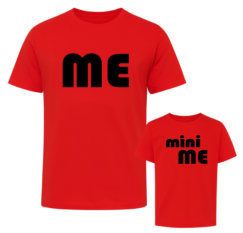 Zestaw koszulek dla Taty i Dziecka - Me & Mini Me