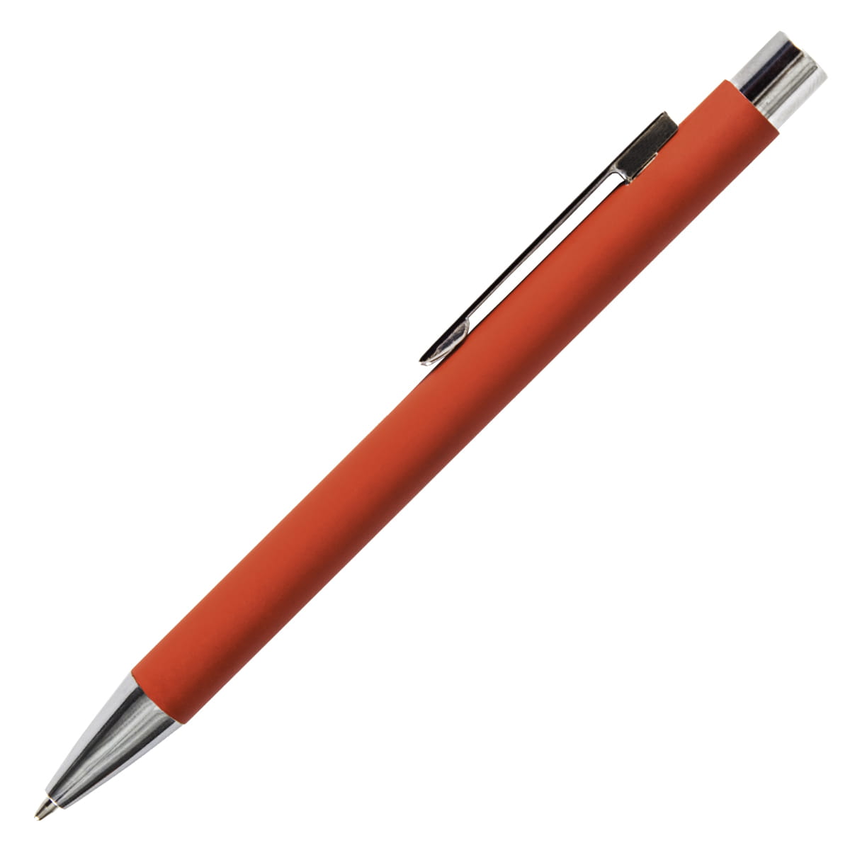 Zestaw piśmienniczy - długopis w etui - czerwony - obrazek 3