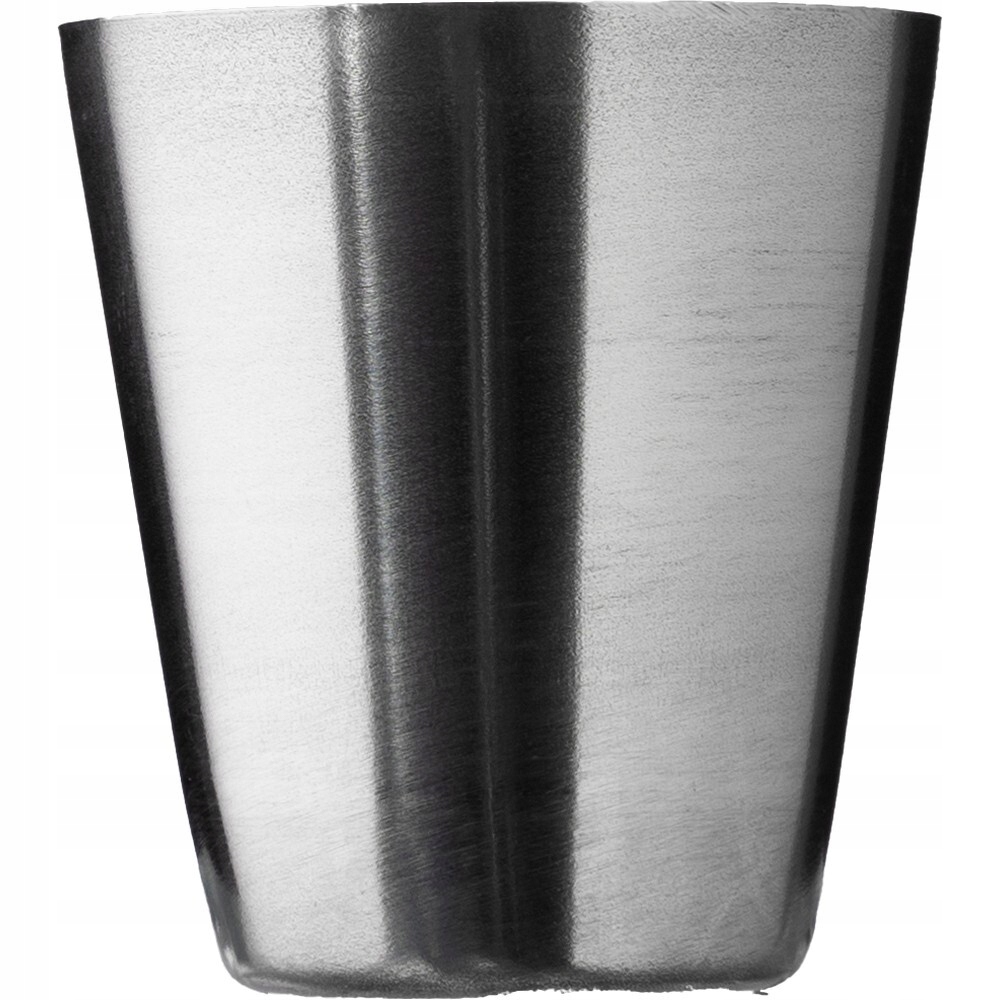 Kieliszek do shotów, metalowy - komplet 2 szt. + ewent. grawer