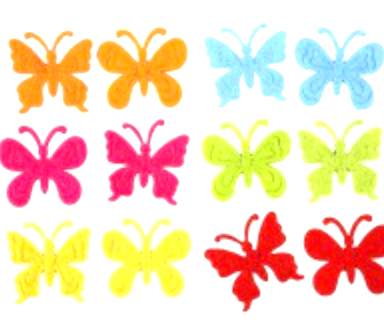 motyl motylek 20 szt